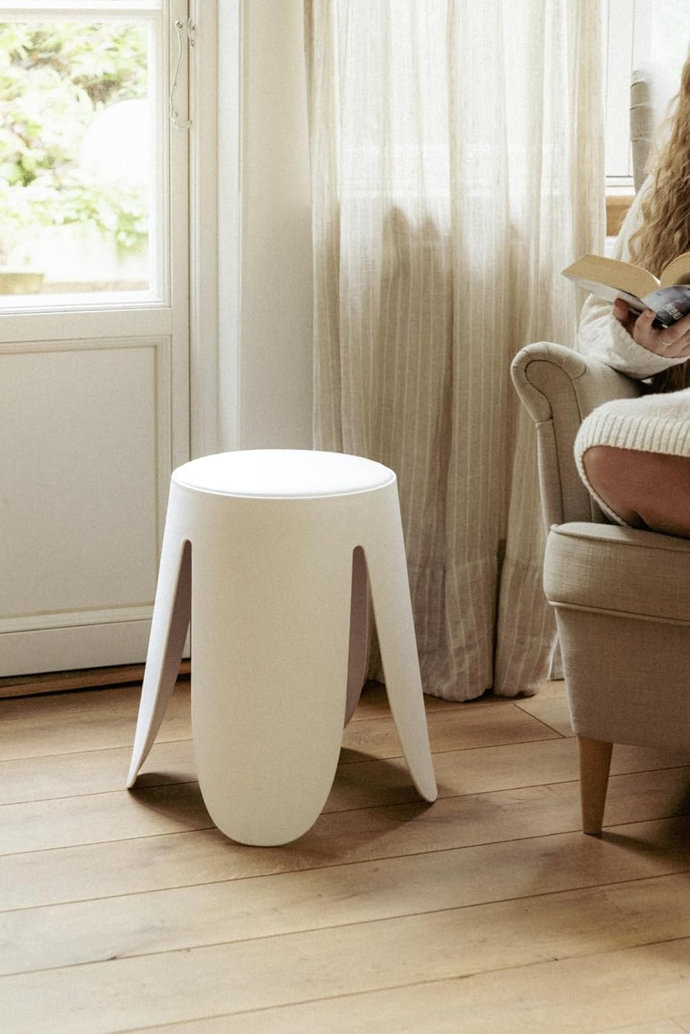 Hocker, Weiß