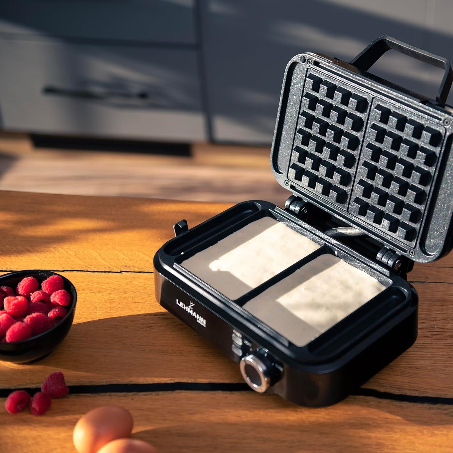 Waffeleisen für Belgische Waffeln