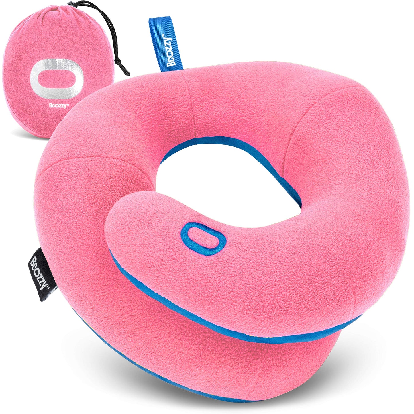 Auto-Nackenkissen für Kinder, Small (Kids 3-7 Y/O) Rosa Rose