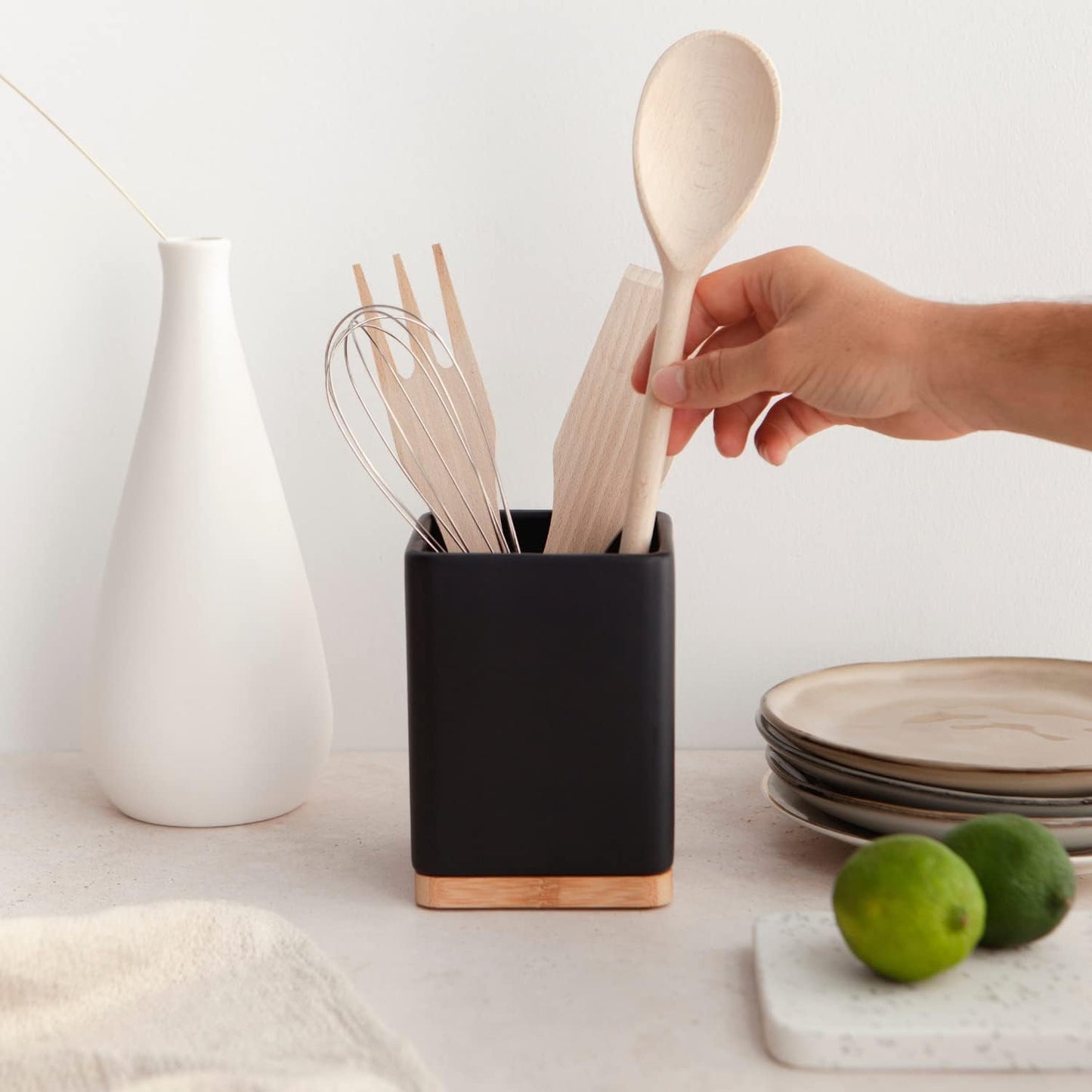 Küchen Organizer Set, Set 3 Schwarz