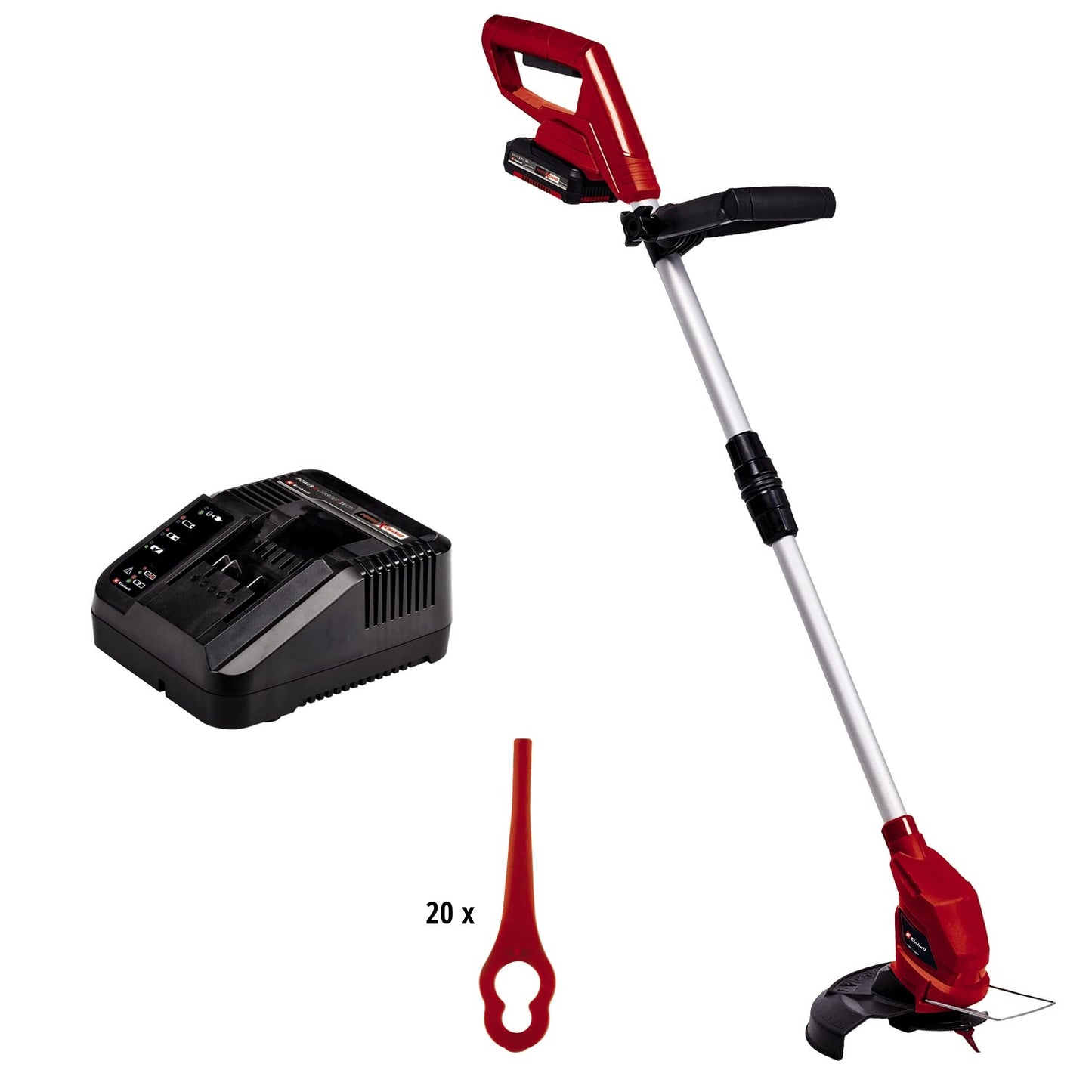 Akku-Rasentrimmer GC-CT 18/24 Li, inkl. 2,0 Ah Akku und Ladegerät inkl. 20 Kunststoffmesser