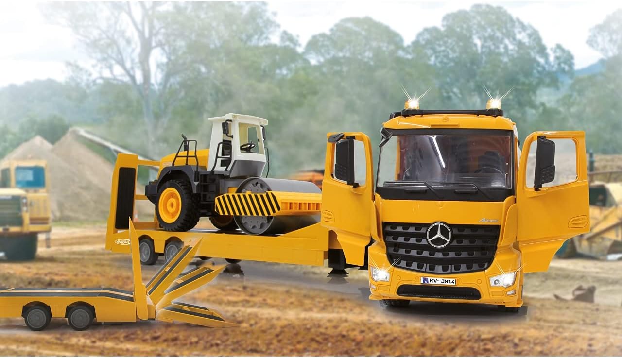 Tieflader Mercedes Arocs Modell 1:20 mit Soundeffekten