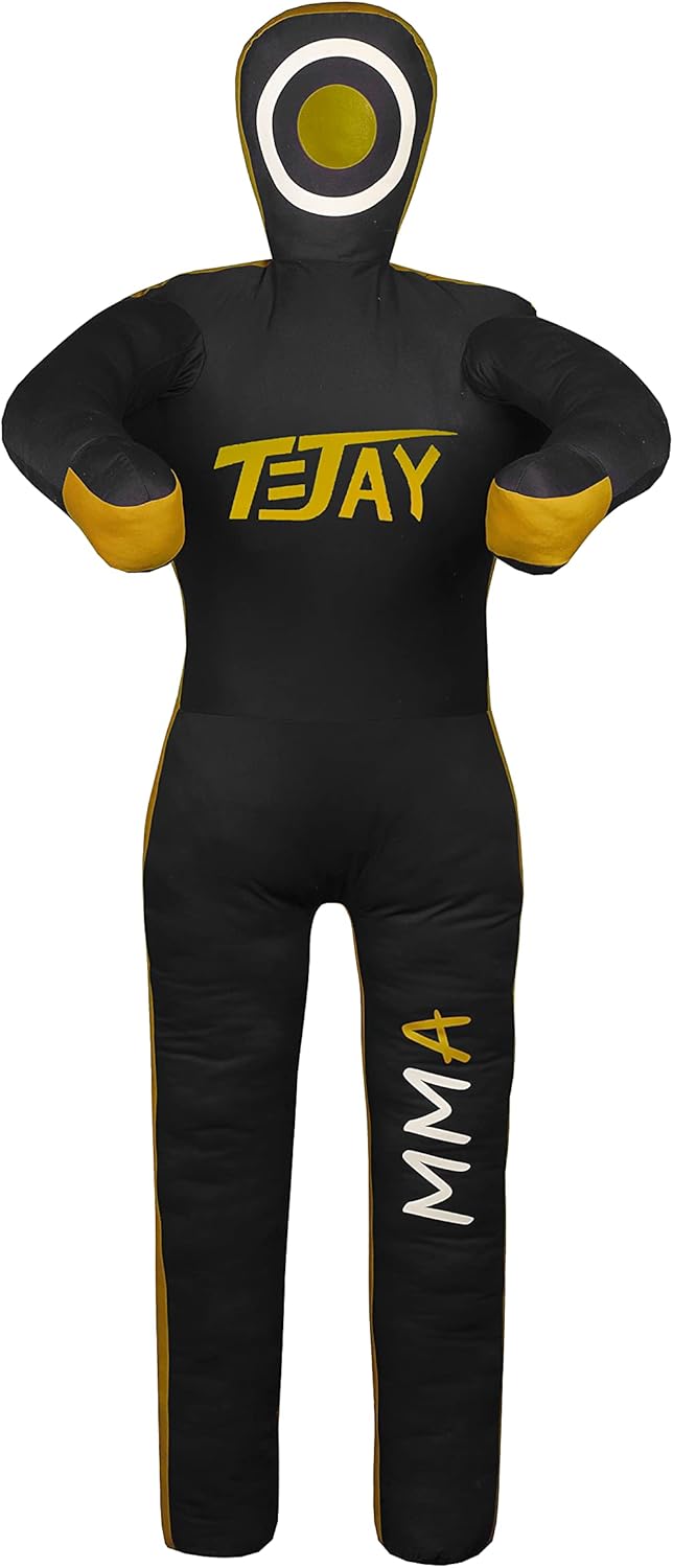 MMA-Grappling-Dummy, Black Yellow 47" (Inches)