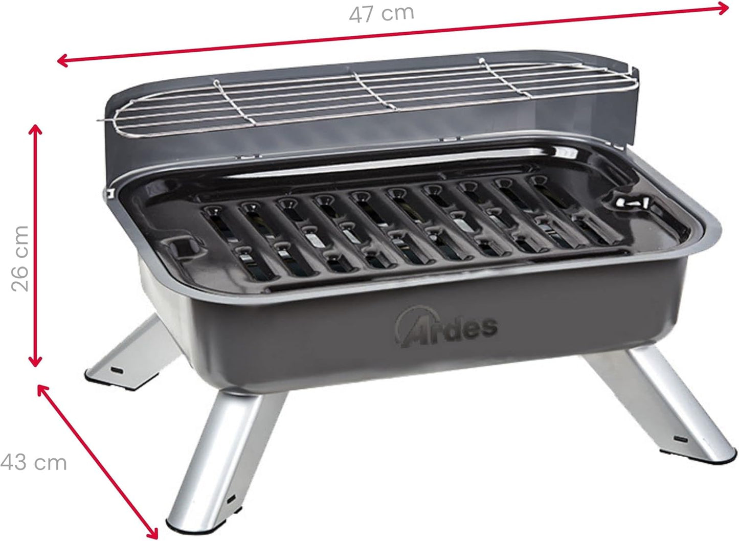 ARBBQ01, BRASERO FEET 2000W