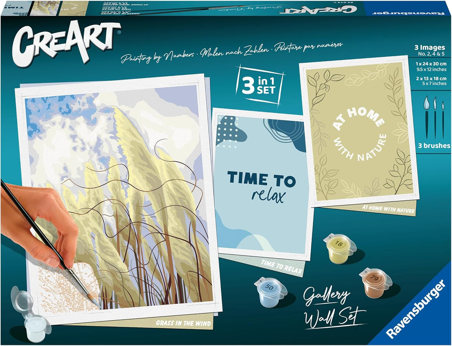 Gallery Wall Set - Nature Malen nach Zahlen