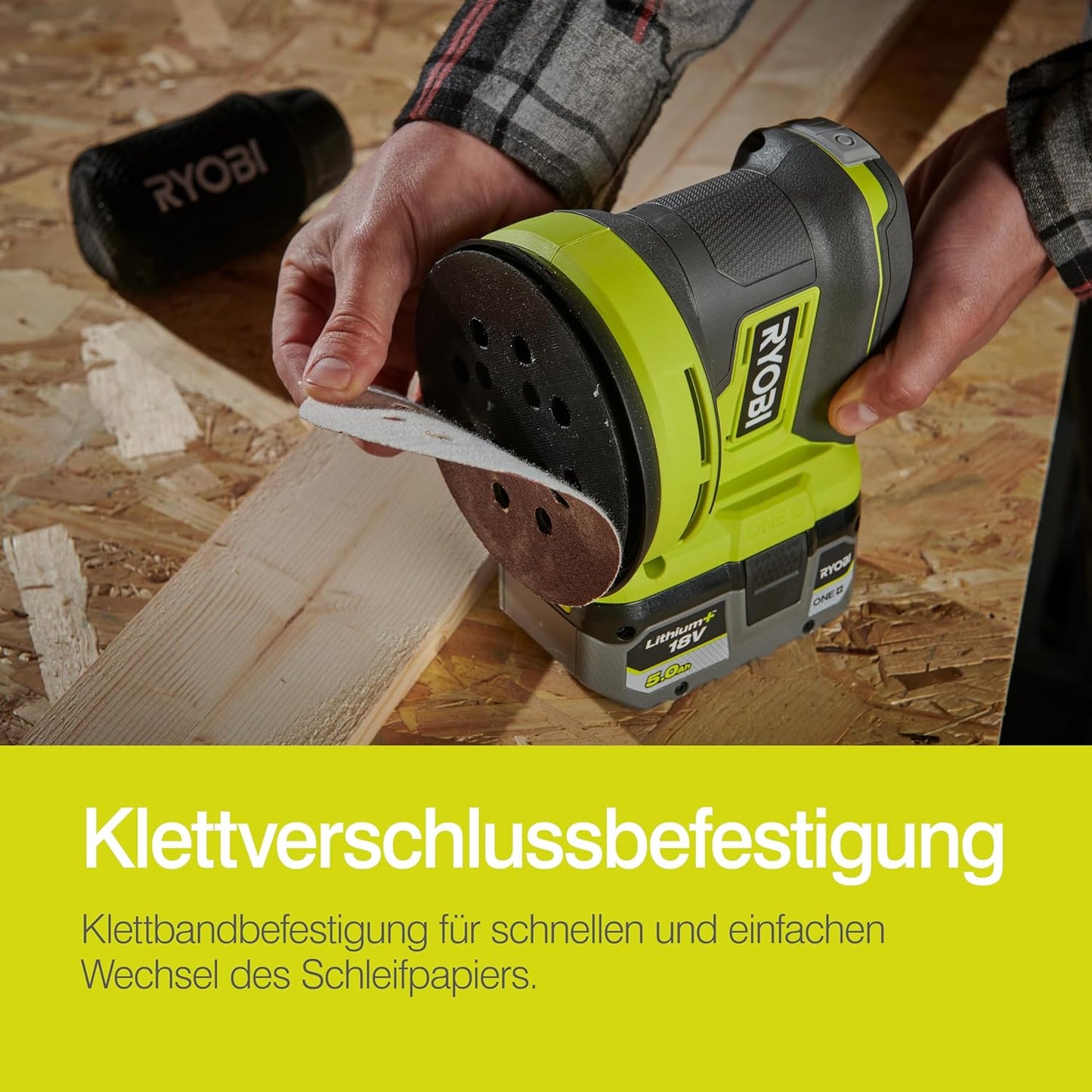 Akku-Exzenterschleifer RROS18-0, RROS18-0