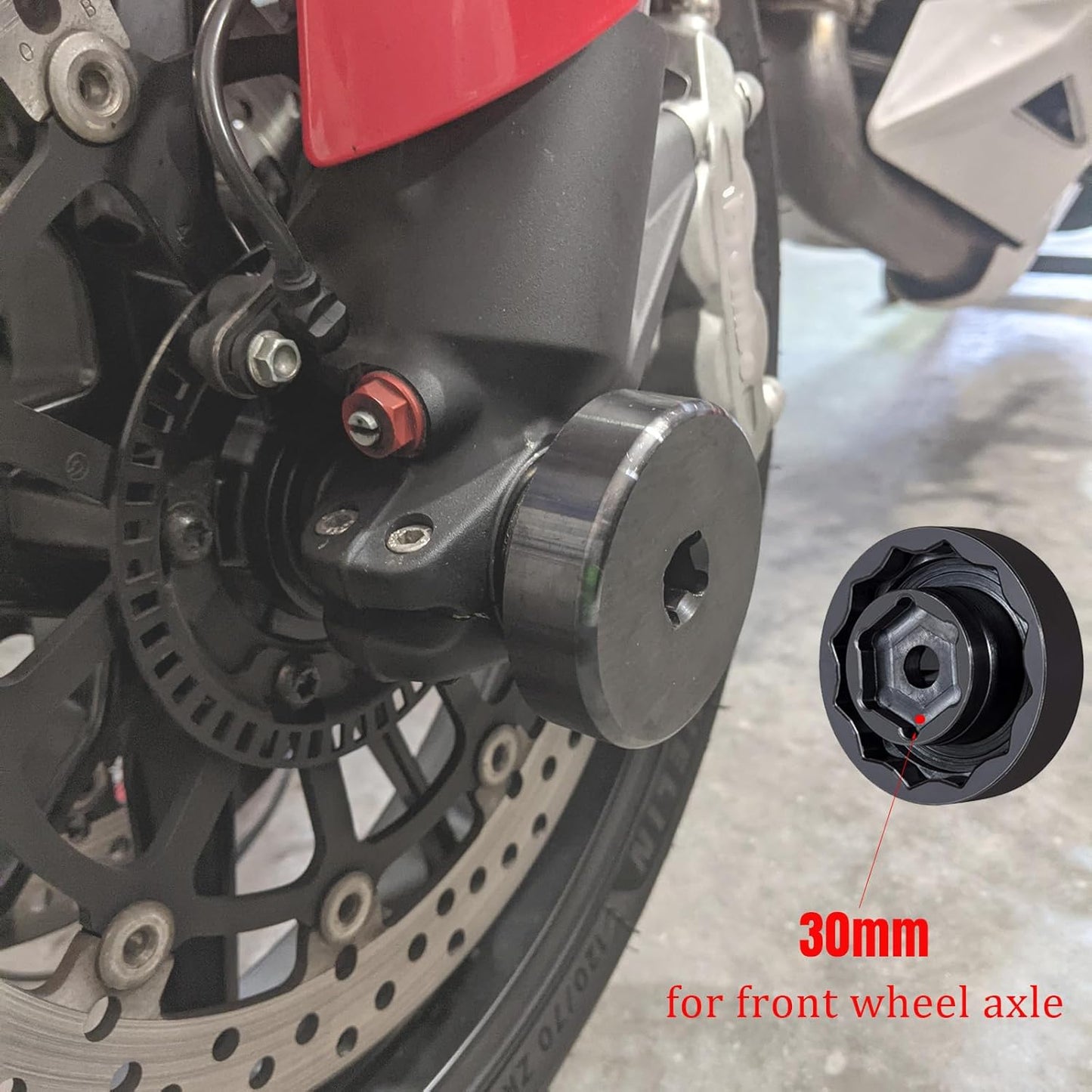 Einsatz Nuss für Ducati Motorrad (Achsmutter Werkzeug)