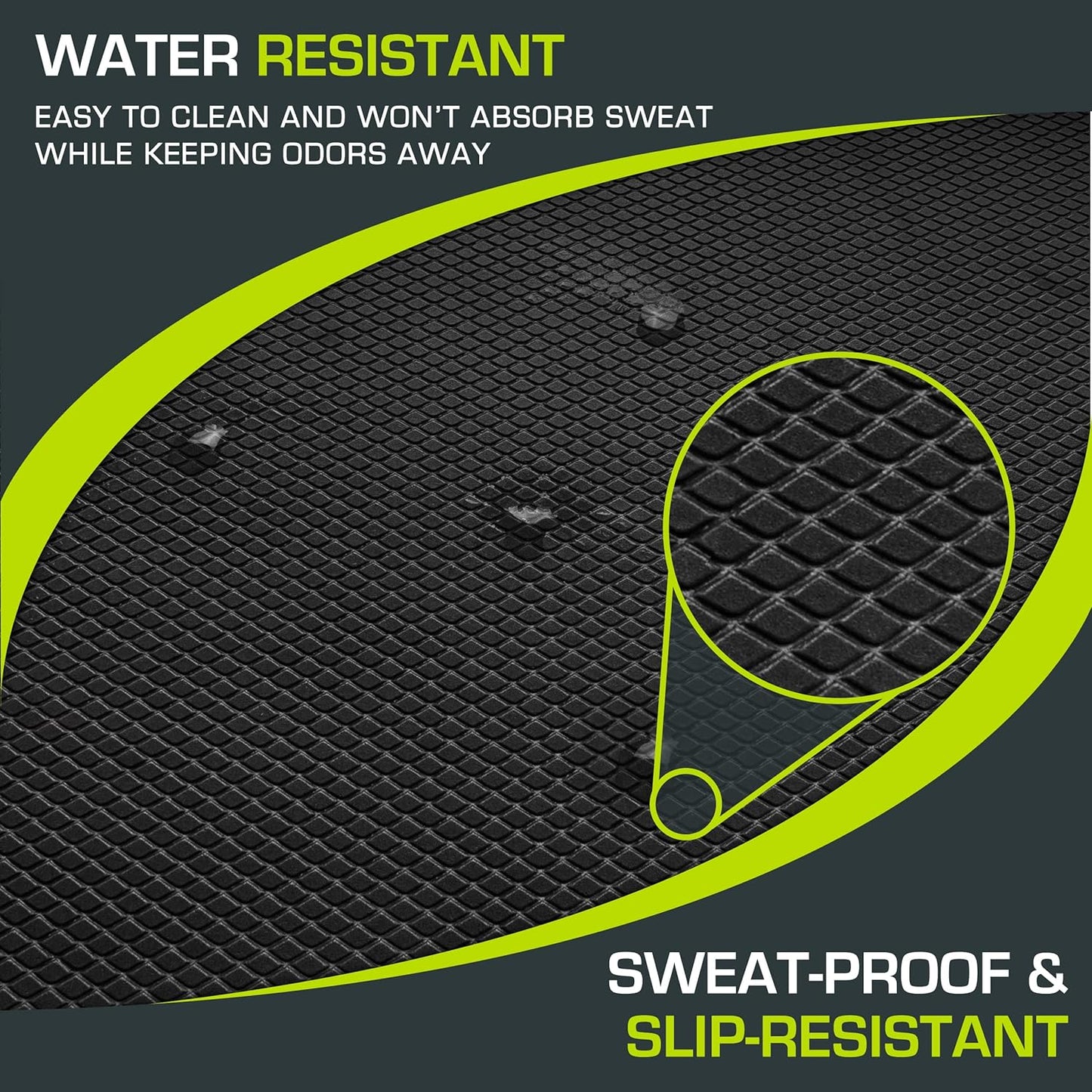 Balance Pad für Fitness & Stabilitätstraining, Black - L - (15.5 x 12.75)