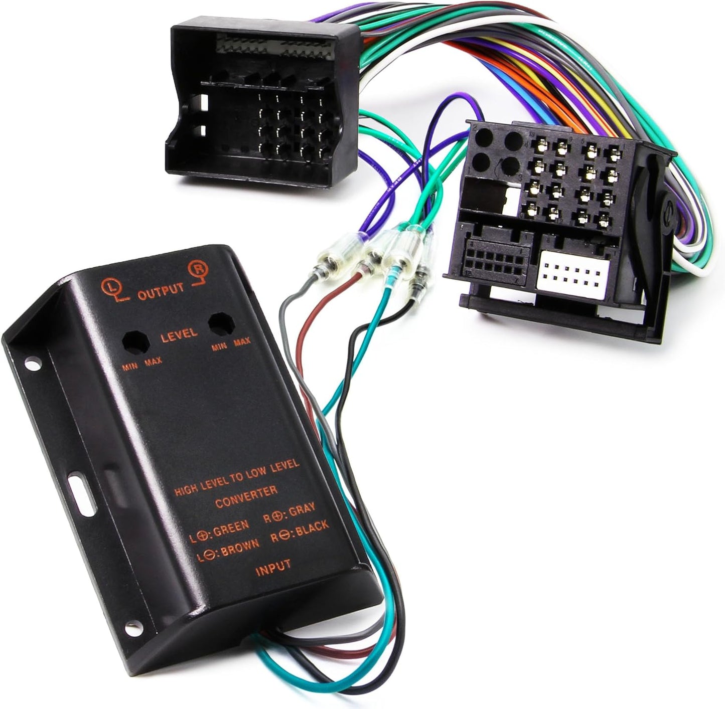 2-Kanal Verstärker Adapterkabel für Auto-Radio