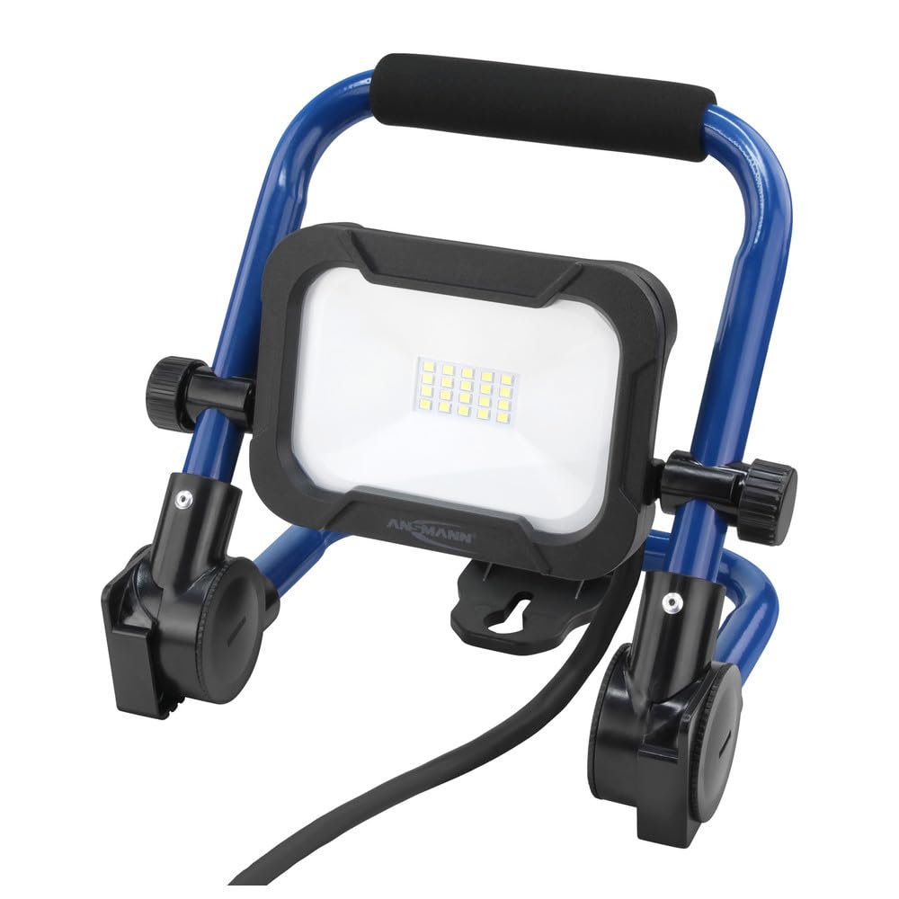 LED-Baustrahler mit Stativ, 10 Watt Kabel