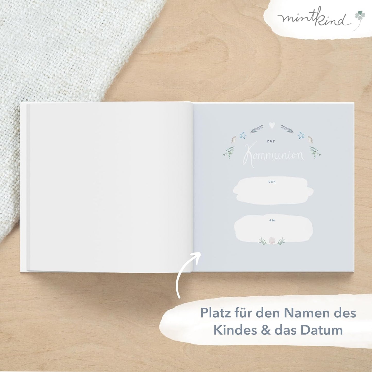 Kommunion Gästebuch, Wal