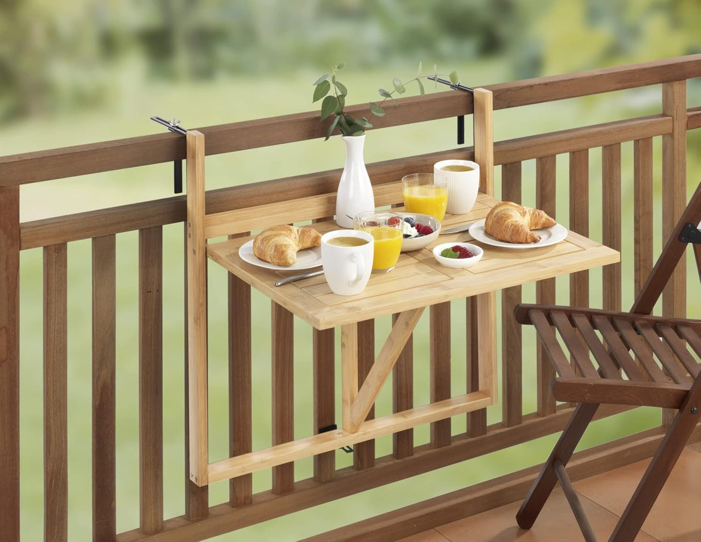 Bambus Balkon-Klapptisch Waikiki