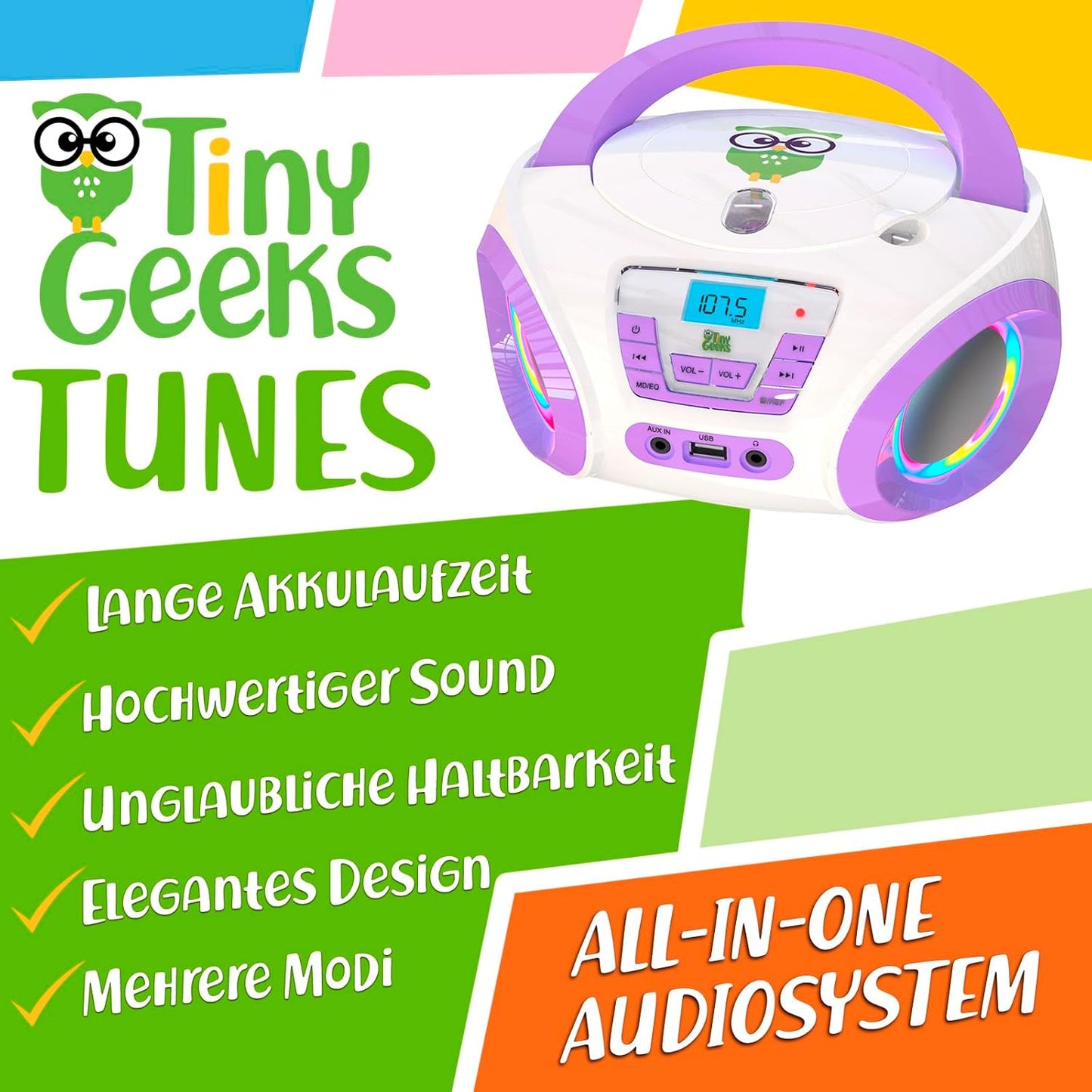 Boombox für Kinder