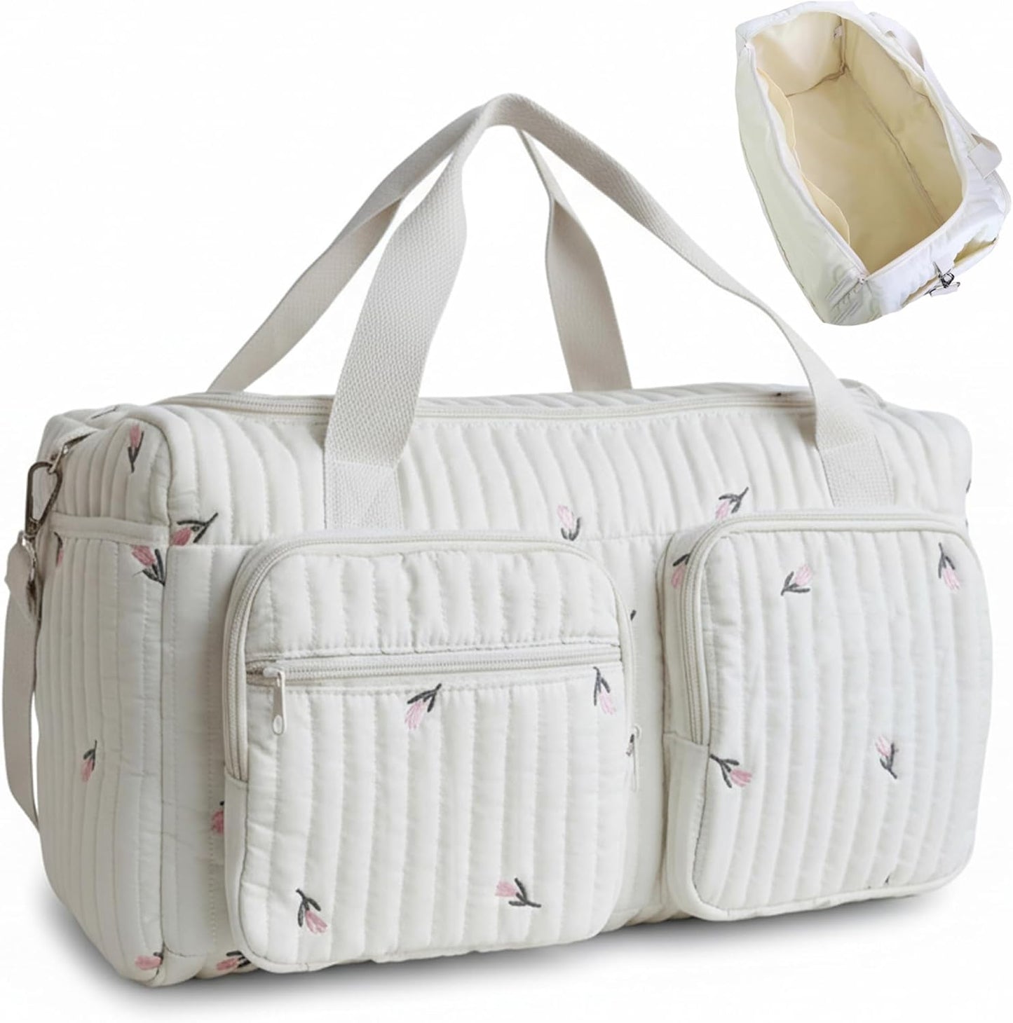 Gesteppte Wickeltasche, Stil 1