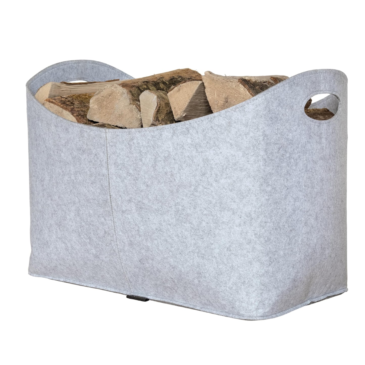 XL-Kaminholztasche, Grau