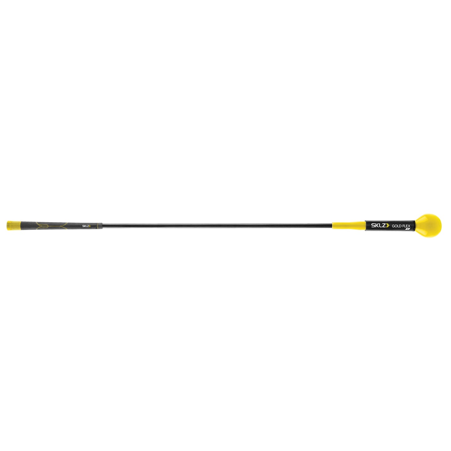 Golf-Schwungtrainer Gold Flex, 121,9 cm schwarz-gelb