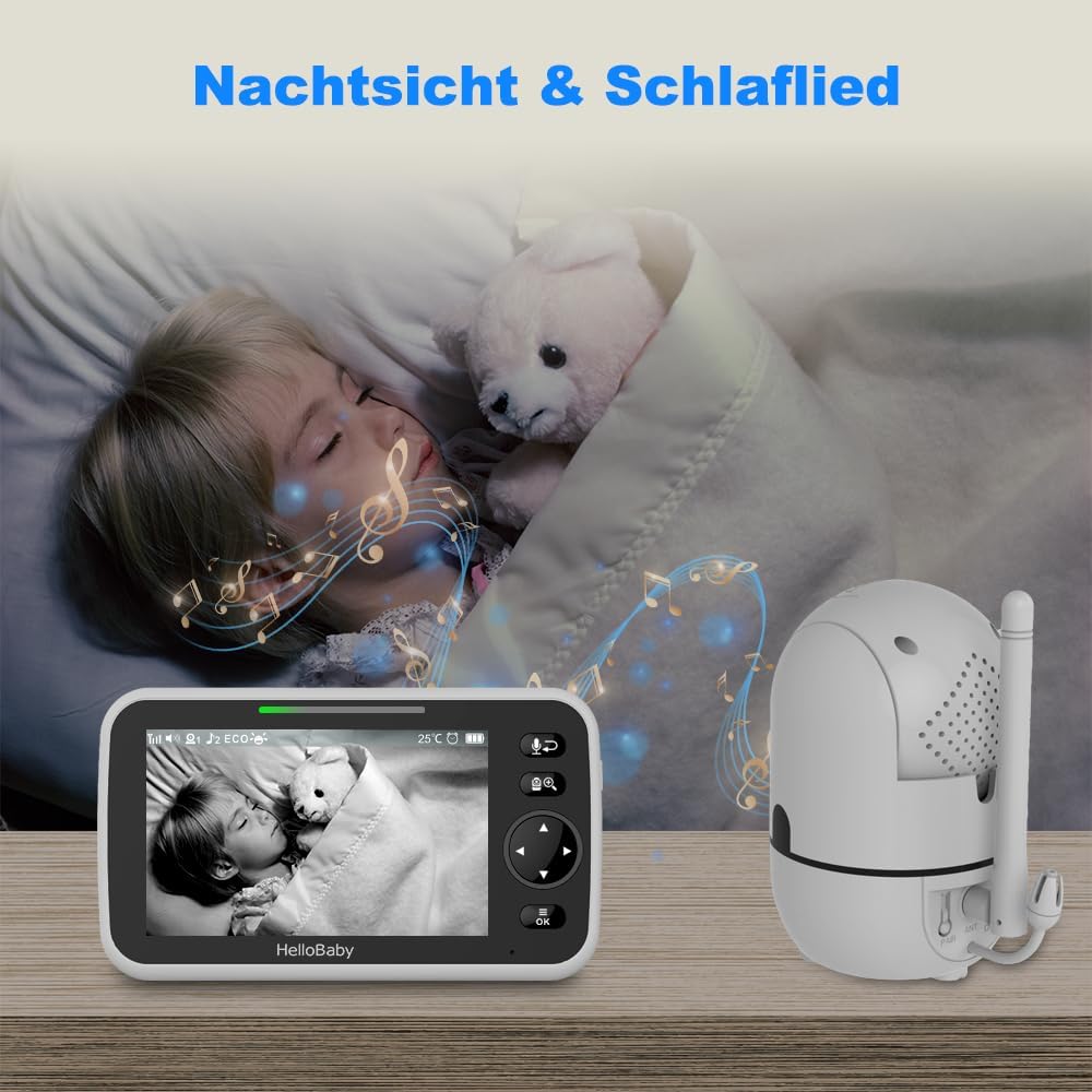 HB6550 Babyphone mit Kamera, HB6550