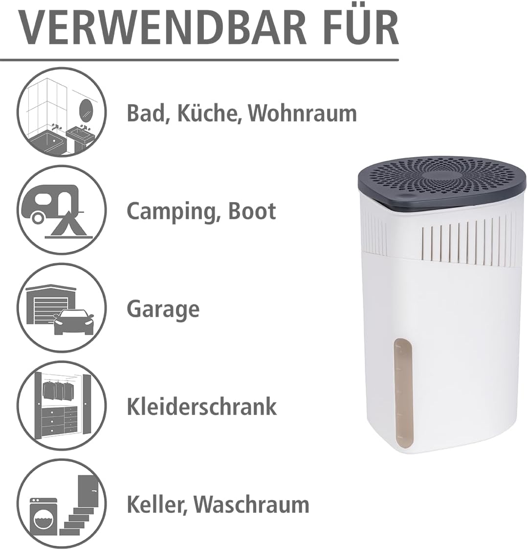 Raumentfeuchter Drop, Weiss Raumentfeuchter