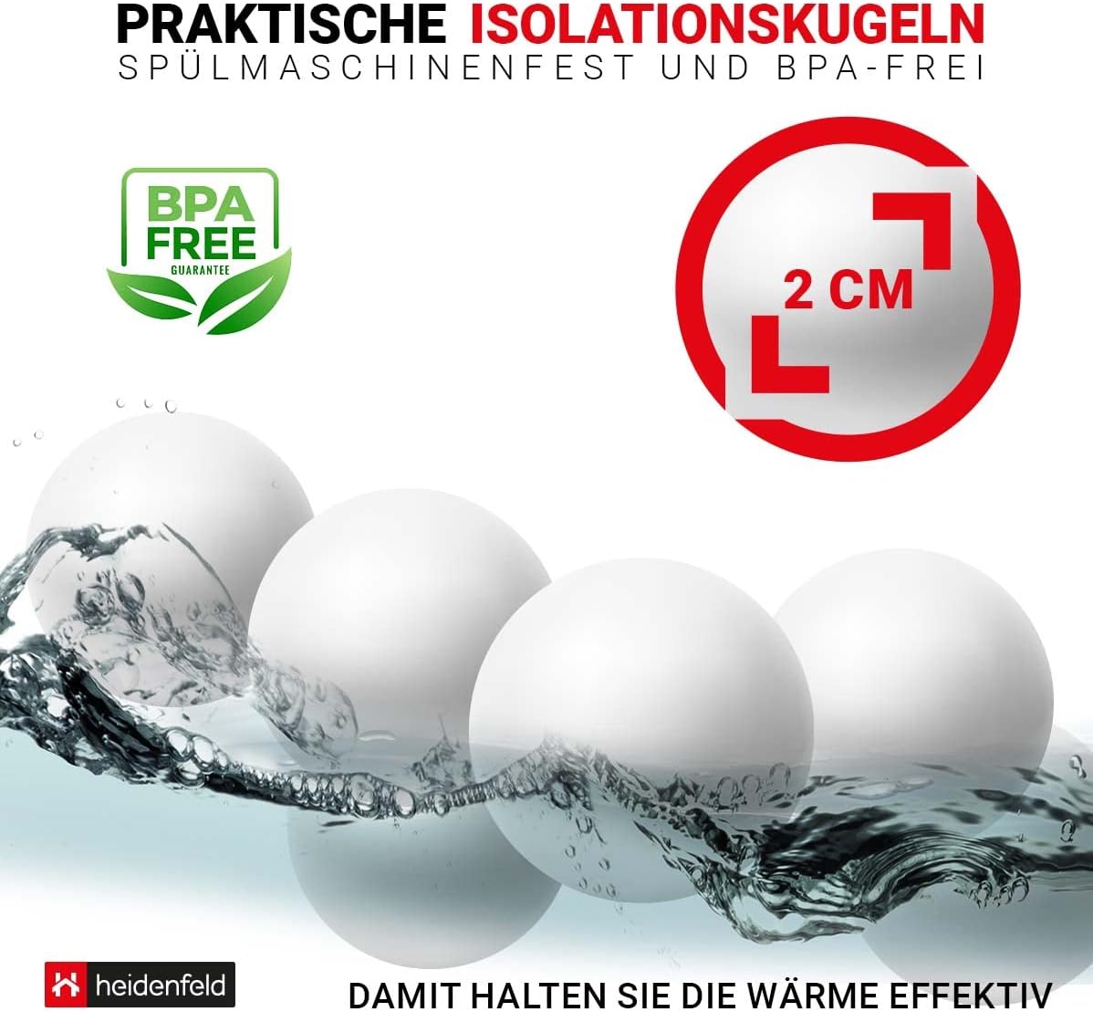 Sous-Vide Isolationskugeln