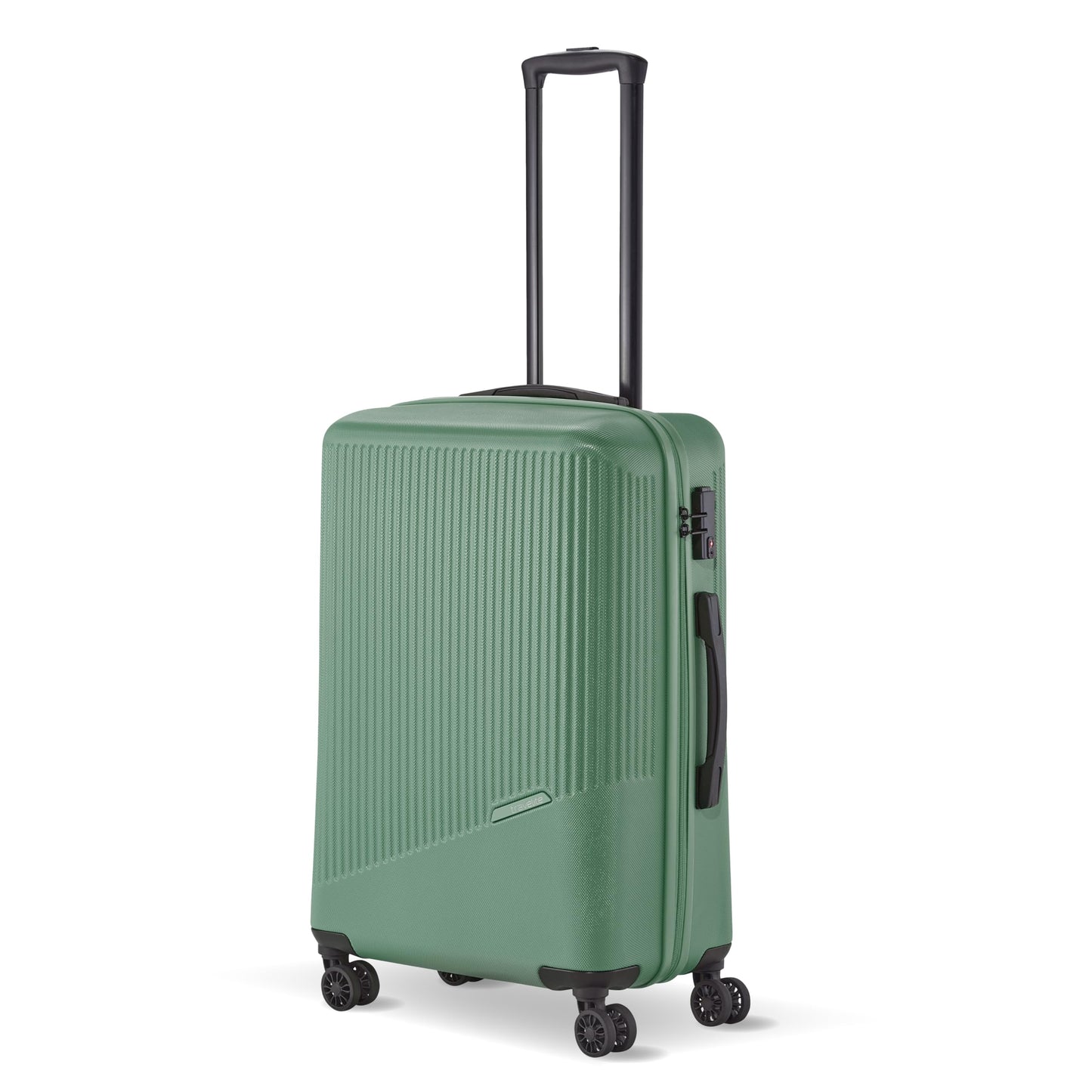 Hartschalenkoffer mit TSA Schloss (67 cm), Grün Trolley Größe M (67 cm)
