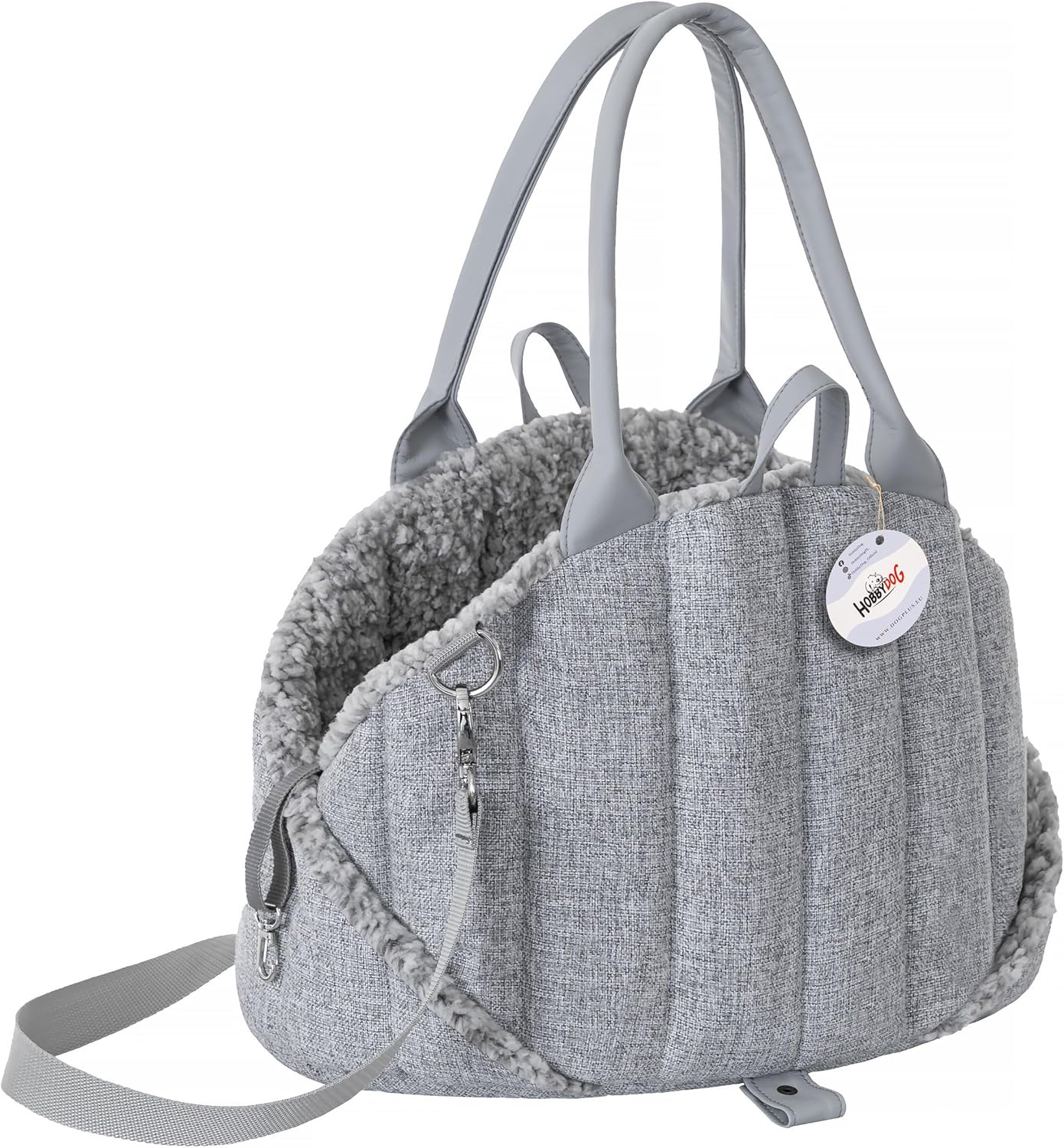 Sea Shell Hundetasche, Grösse 2: 47x29x32 cm Asche Inari