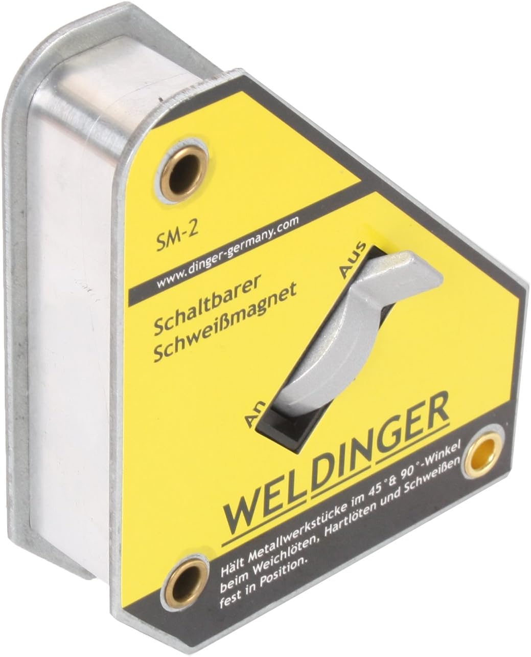Schaltbarer Multiwinkel-Schweissmagnet SM-3 (bis 35 kg), SM-3 111x105x28 mm bis 35 kg