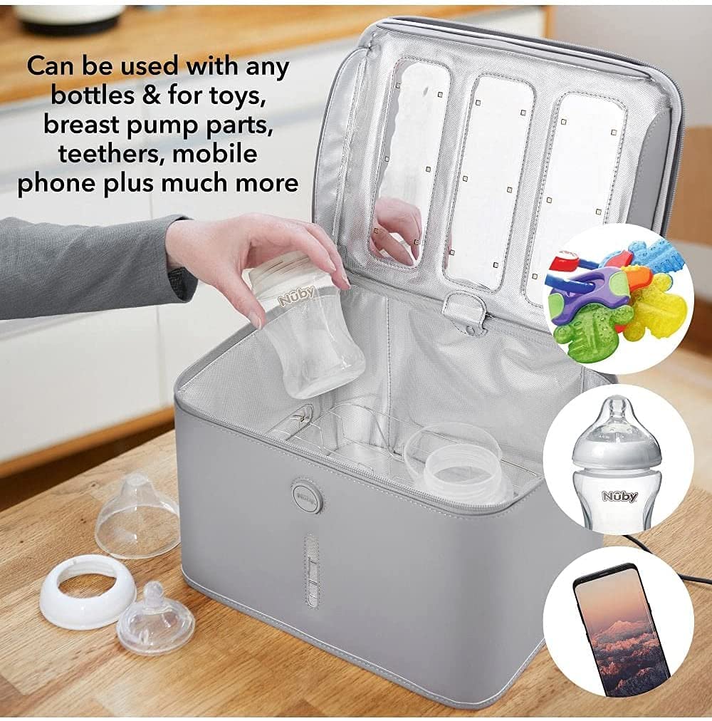 UV-Sterilisator Box für Babyartikel und Smartphones, Groß
