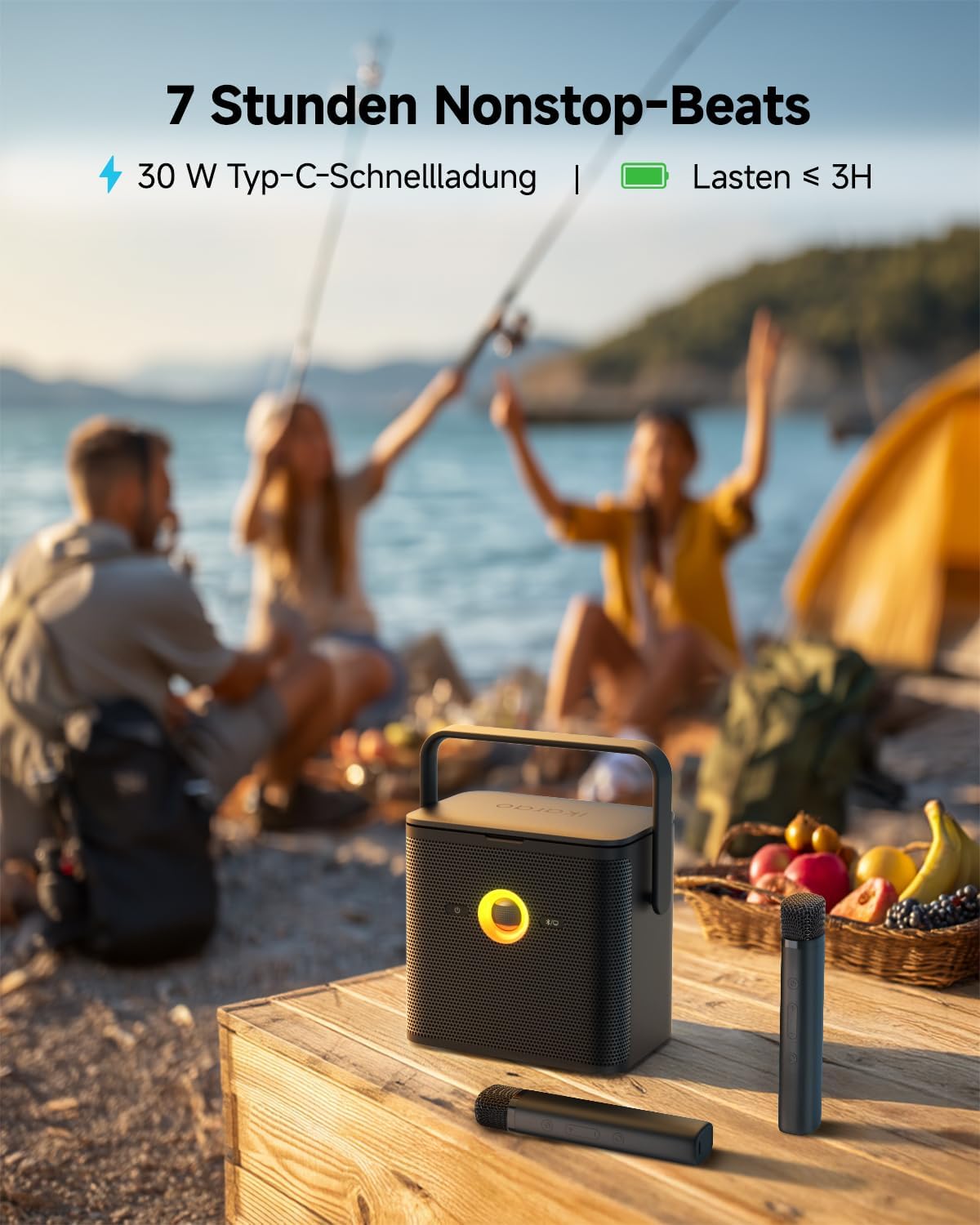 Karaoke-System mit Songtext-Display & Autotune