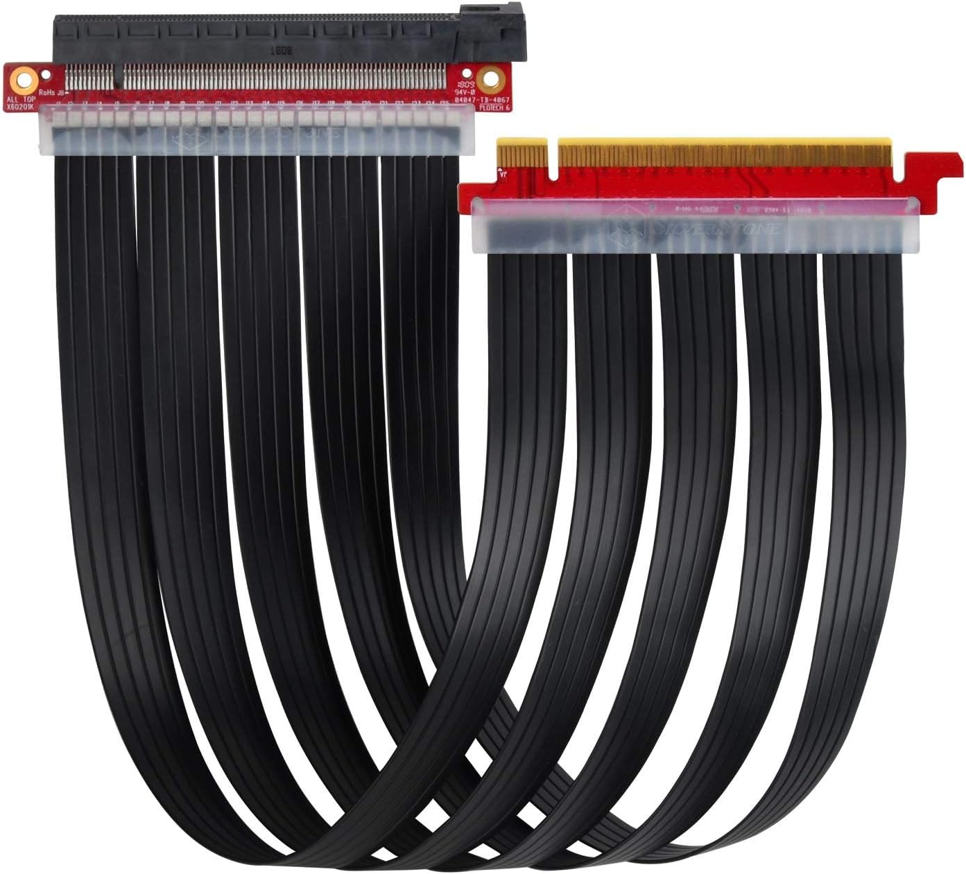 Flexibles PCI-E x16 Riser-Flachbandkabel 40 cm, SST-RC04B-400
