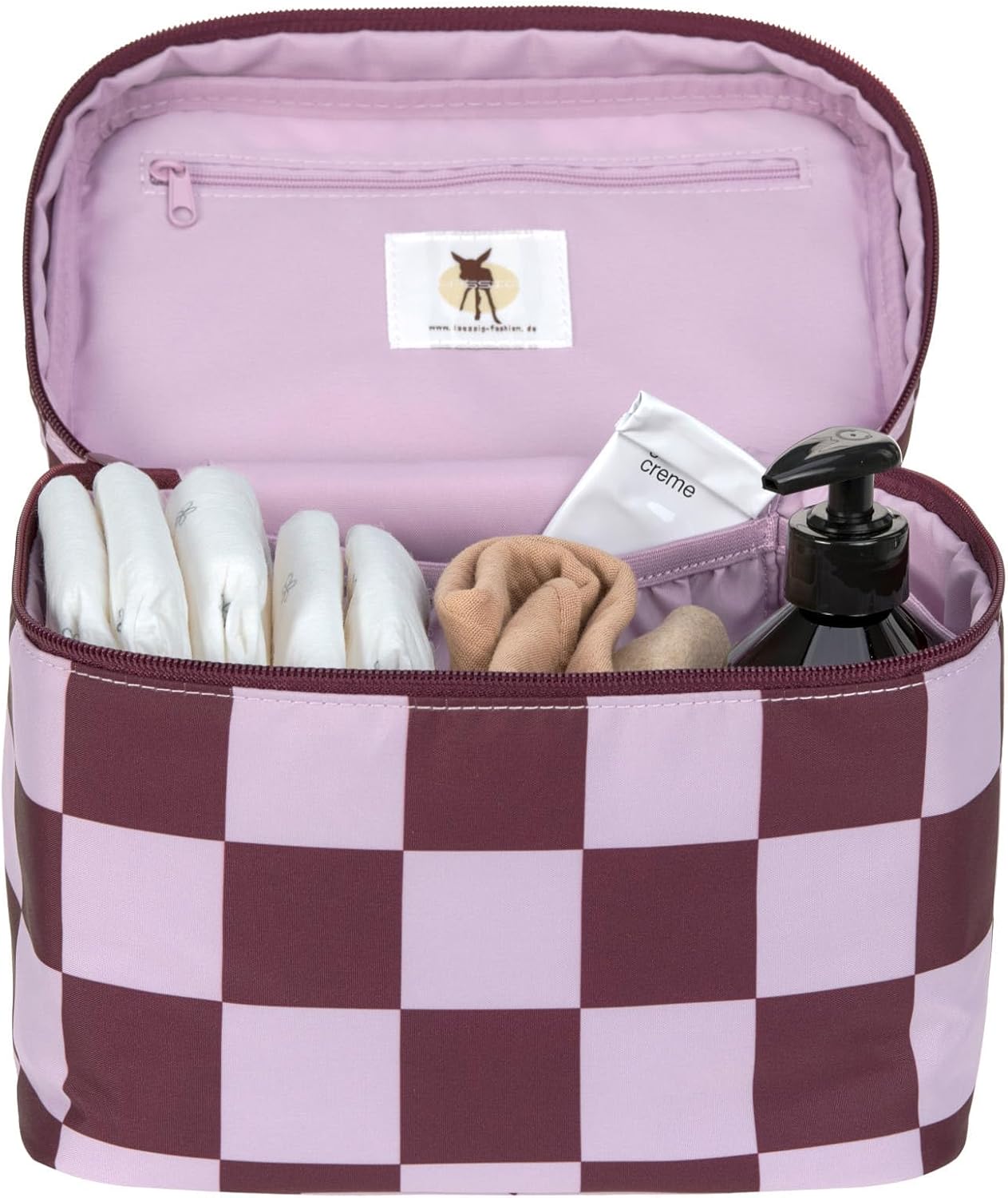 Wickel-Organizer, Dunkelrot