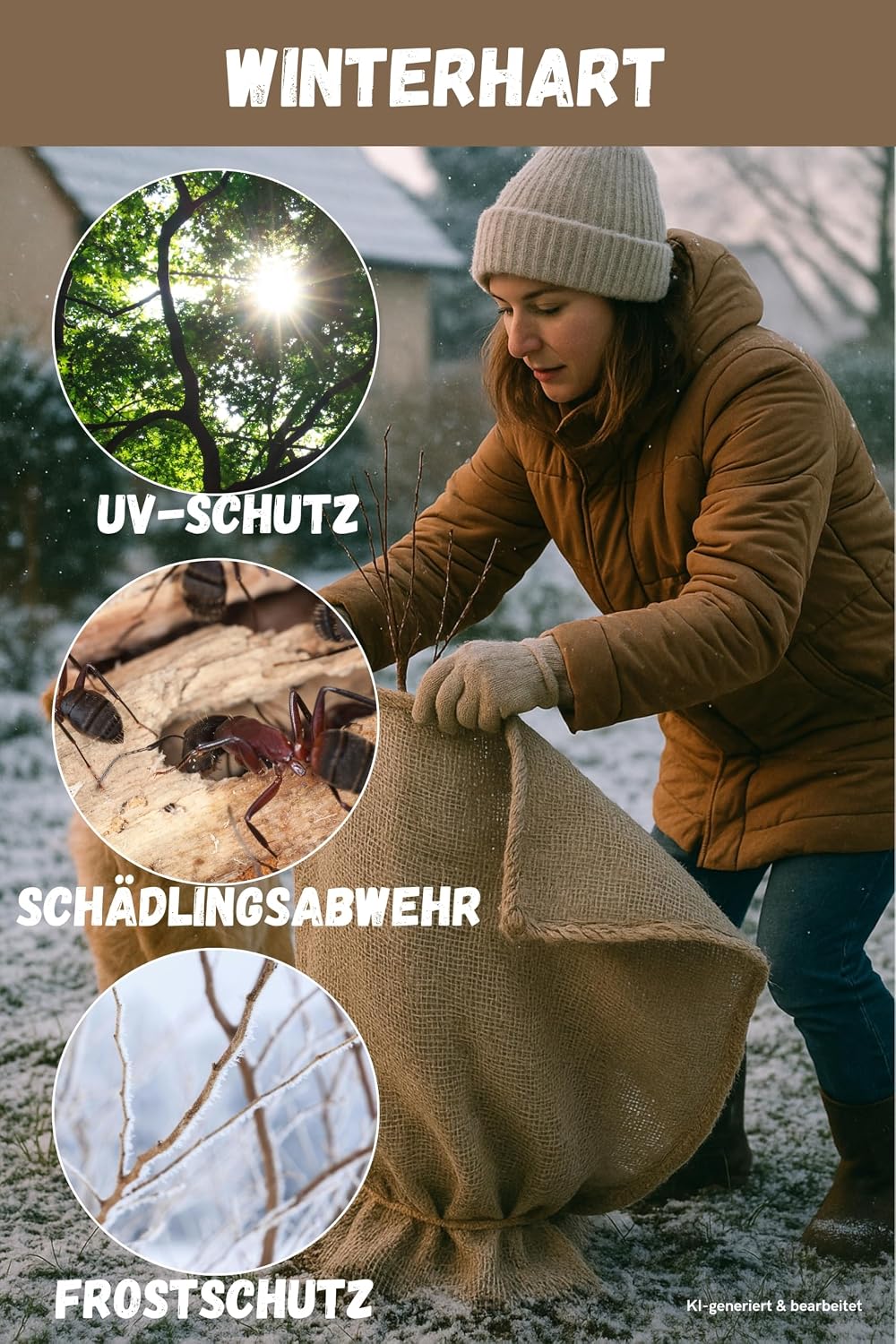 10 Stück Jutesäcke, 10 Stück