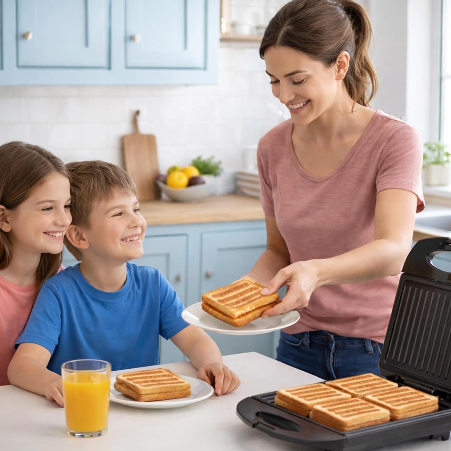 P101TOS040 Family Grill für 4 Scheiben