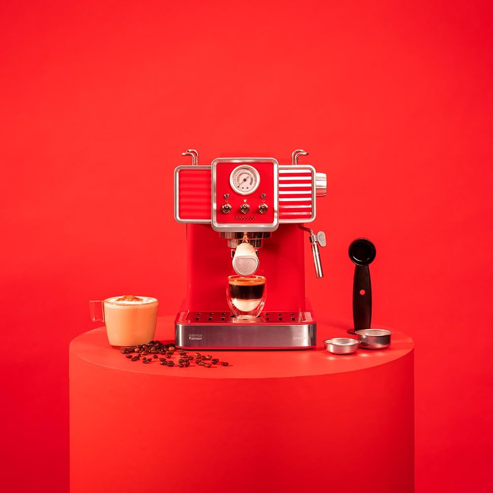 Express-Kaffeemaschine Power Espresso, Rot