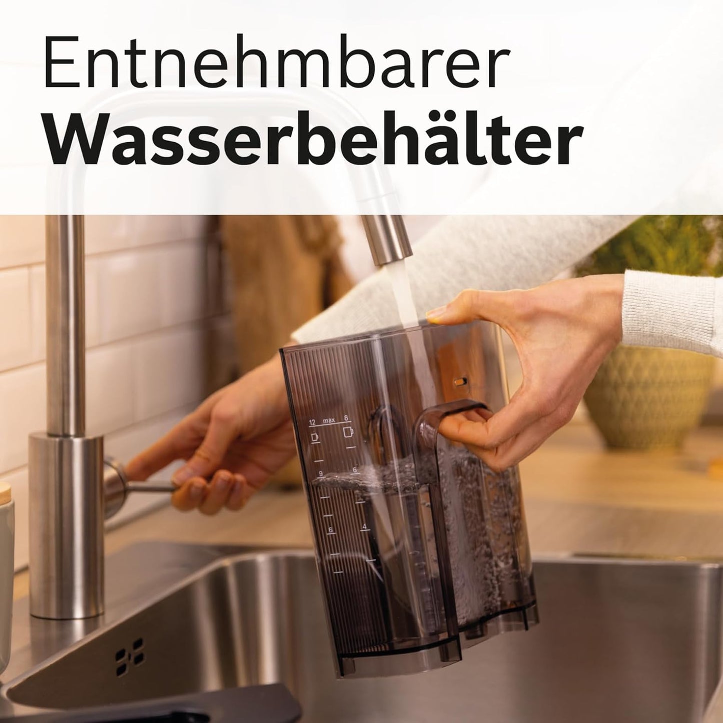 Filterkaffeemaschine MyMoment, Modern / Aromastufe / Schwarz / Edelstahl