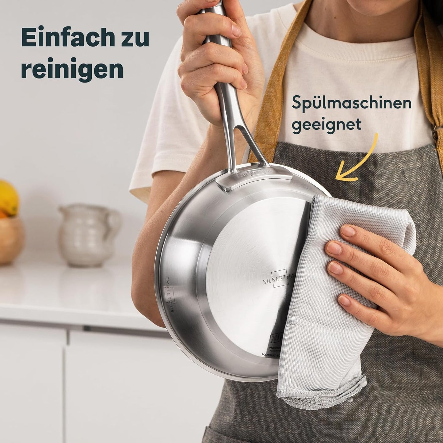 Bratpfanne Induktion, beschichtet, ofenfest, Beschichtet 20 cm