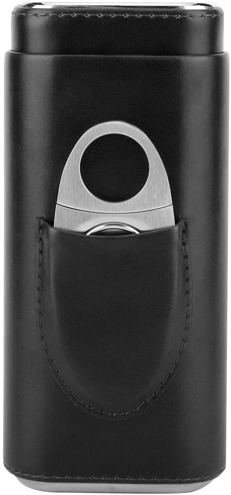 Zigarrenetui mit Cutter, Black