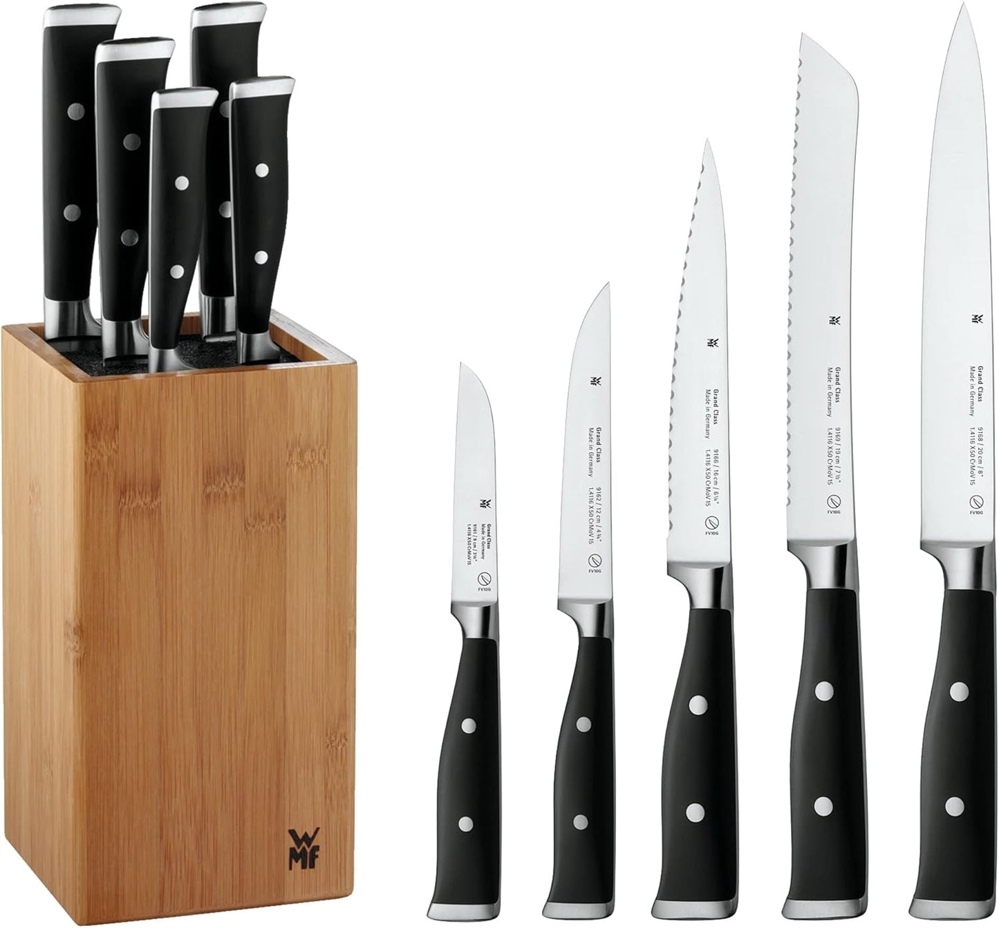 6-teiliges Messerblockset Grand Class, Grand Class