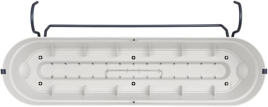 Vibia Campana Allin1 Balkonkasten mit Wasserreservoir, Seidenweiss 70 cm