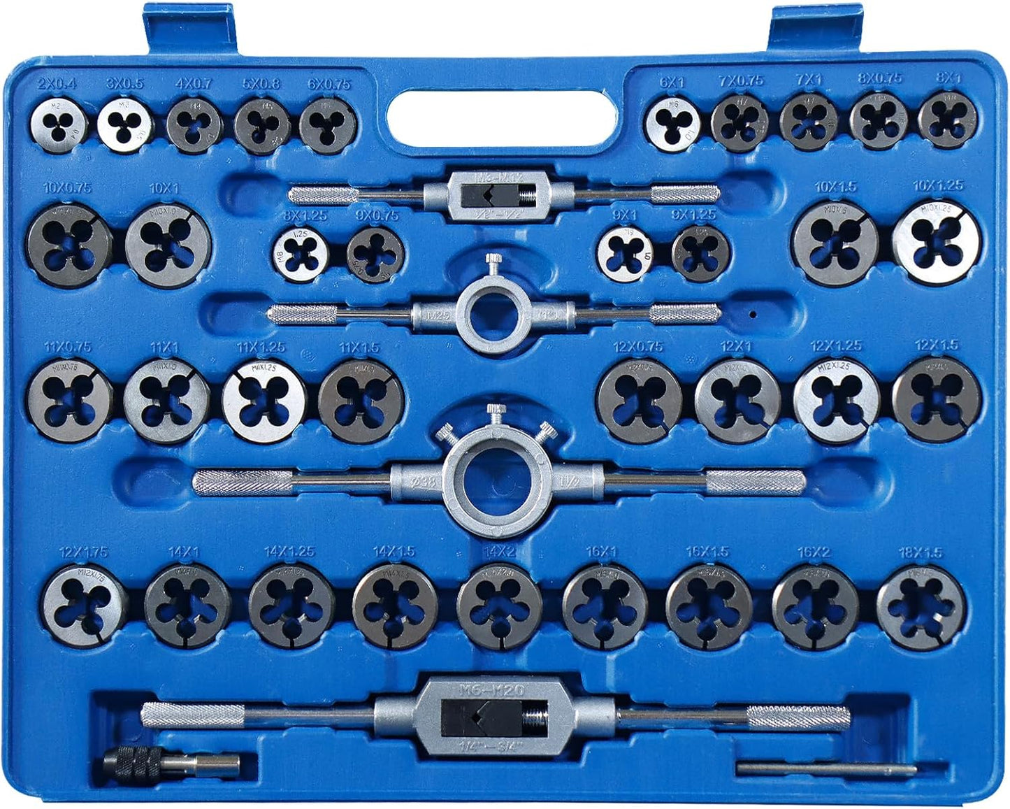 110-teiliges Gewindeschneider Set 5801V, 110tlg, M2-M18