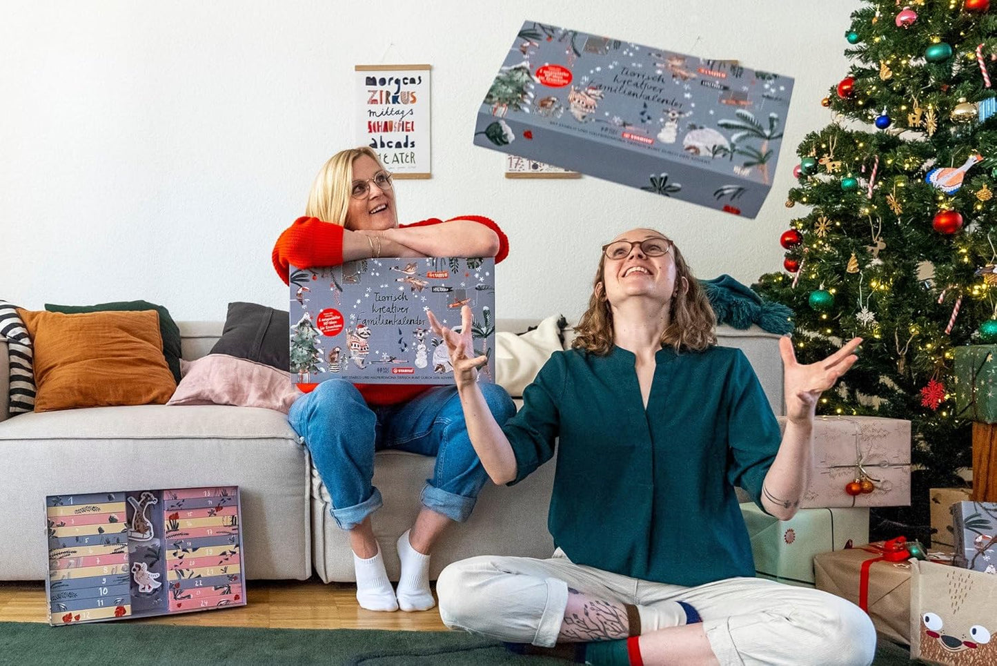 Adventskalender mit über 50 Kreativ-Produkten