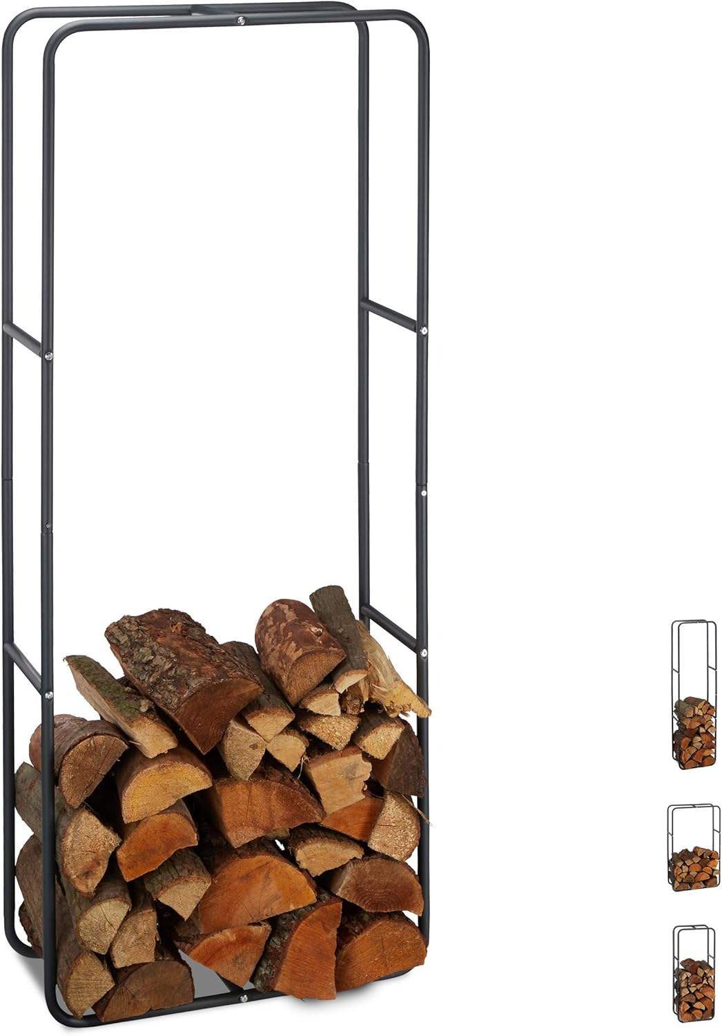 Kaminholzregal, 150 x 60 x 25 cm