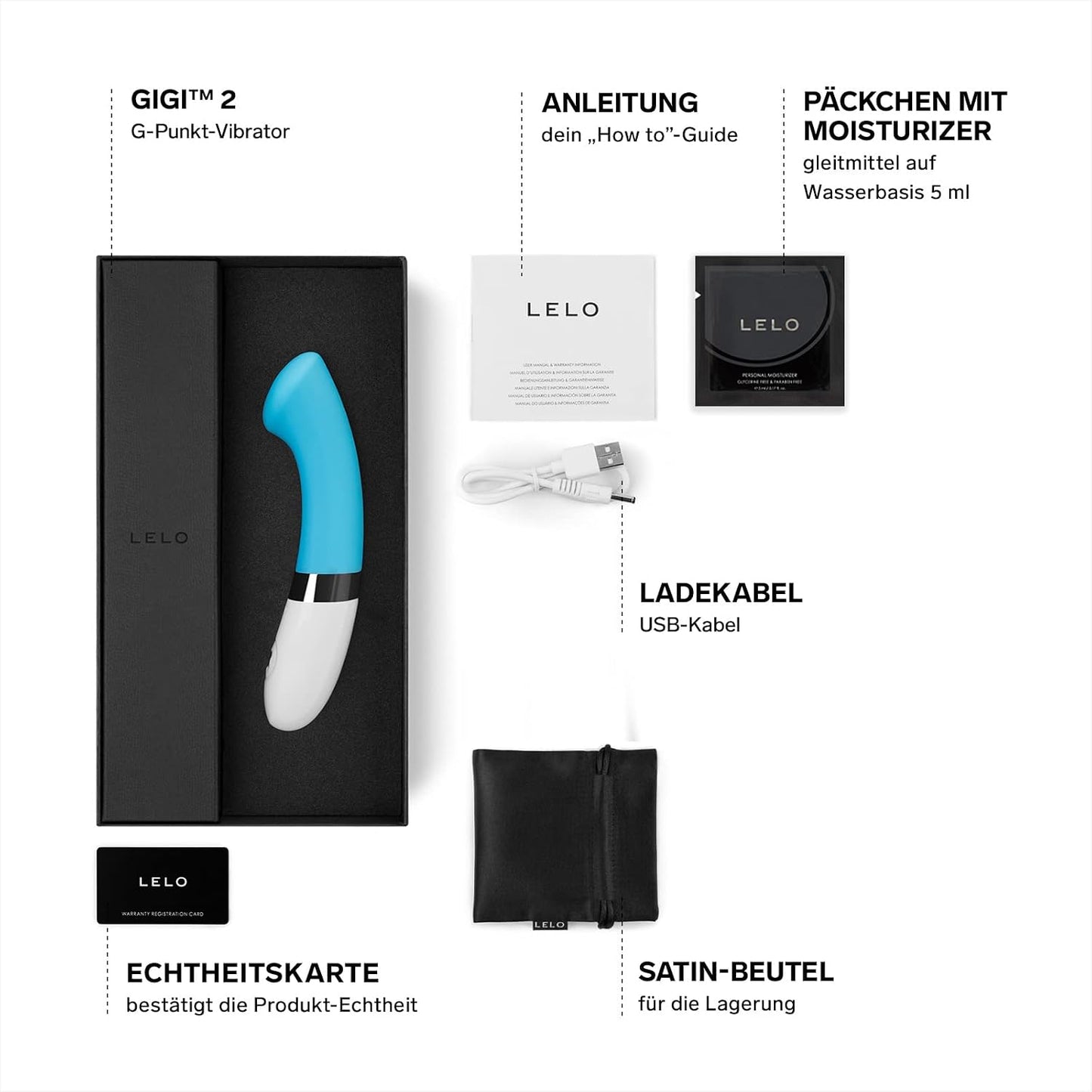GIGI 2, Turquoise Blue