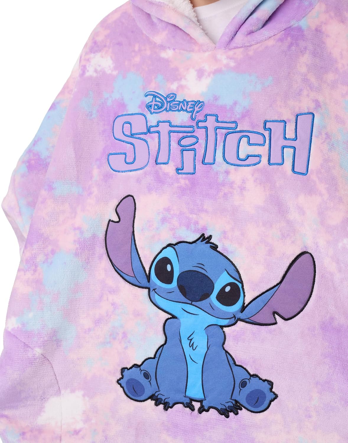 Tragbarer Decken-Hoodie Einheitsgrösse, Lilo & Stitch, Einheitsgröße Mehrfarbig