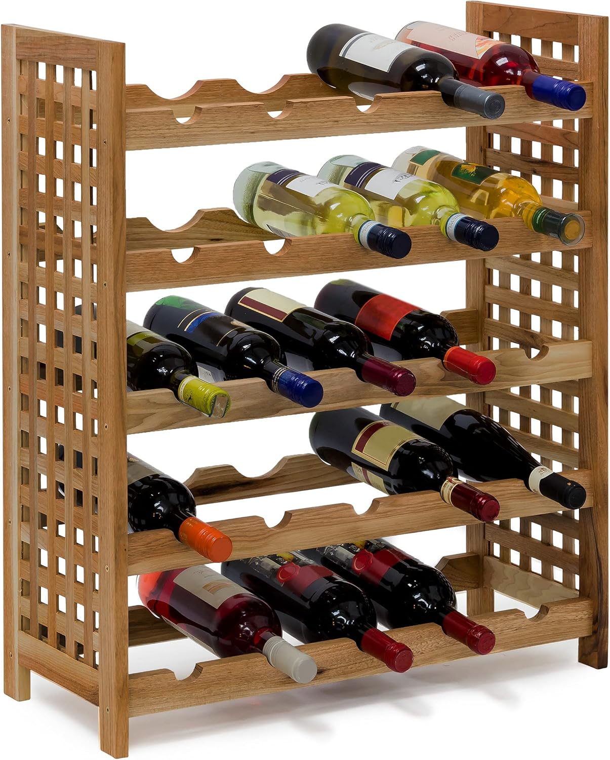 Weinregal Walnuss