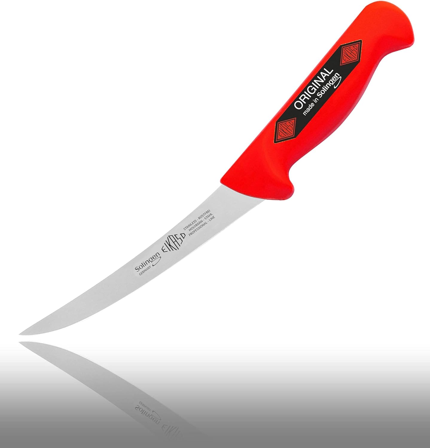 6-Teiliges Profi Messer Set, Rot