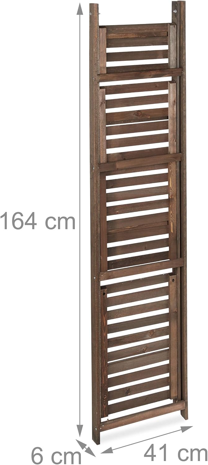 4-stufige Blumentreppe, 160,00 x 41,00 x 49,00cm