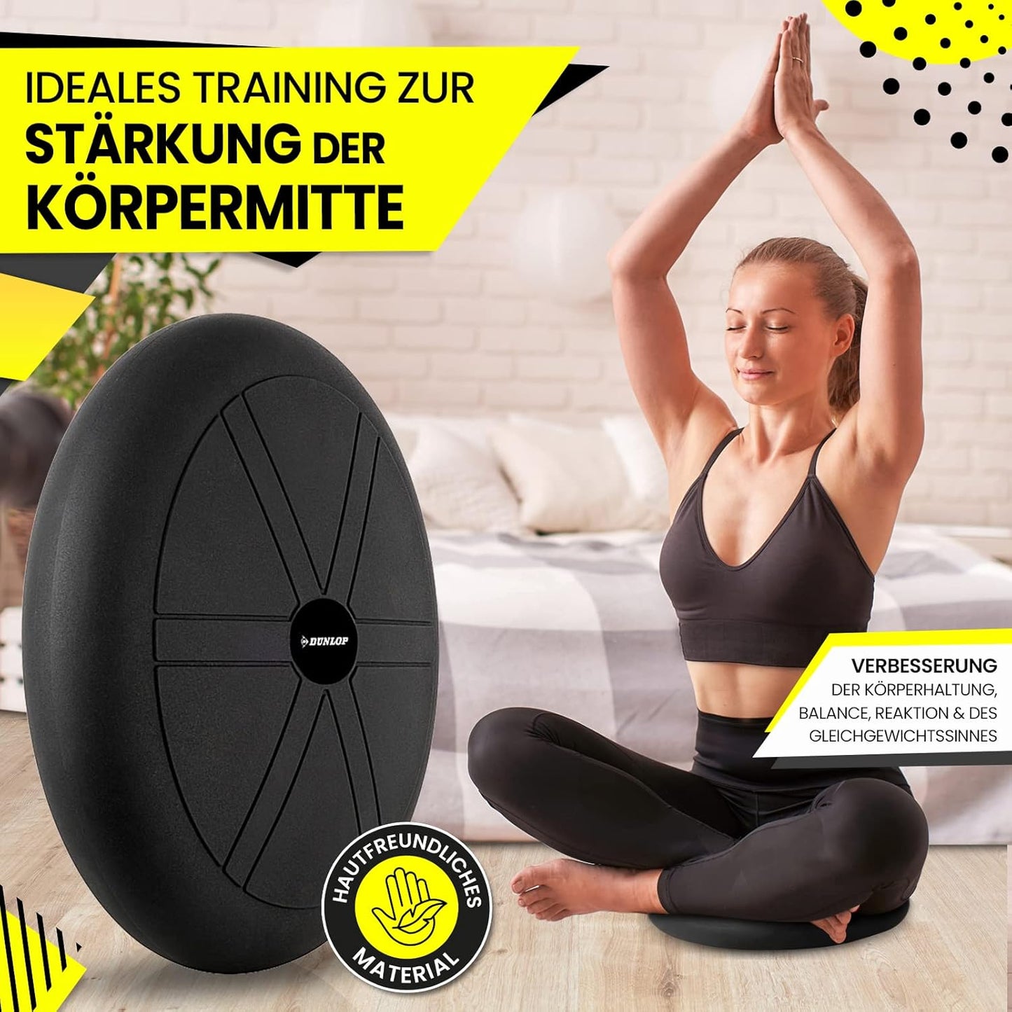 Balancekissen mit Luftpumpe
