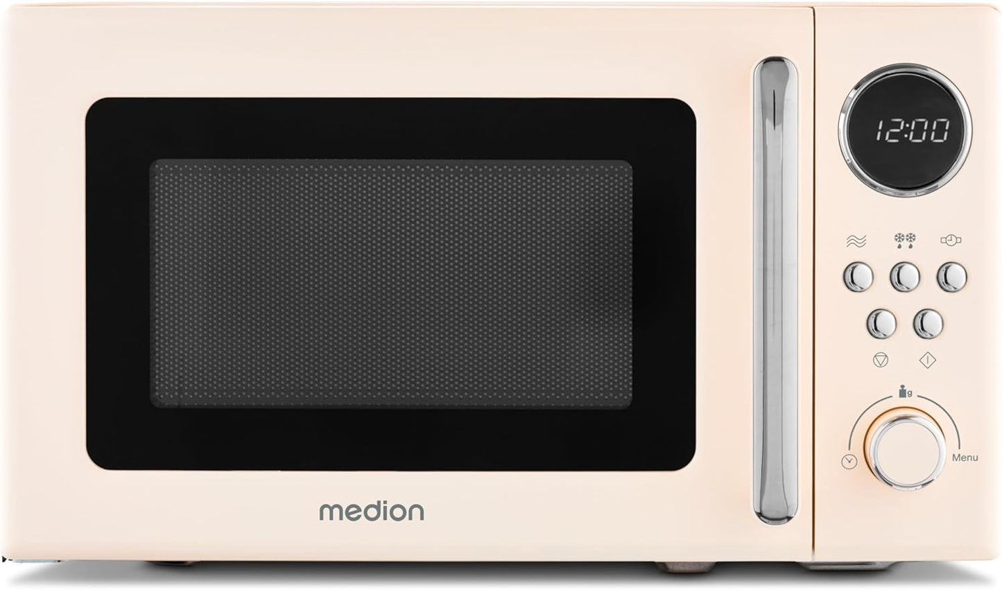 Retro Mikrowelle MD 15000, Creme