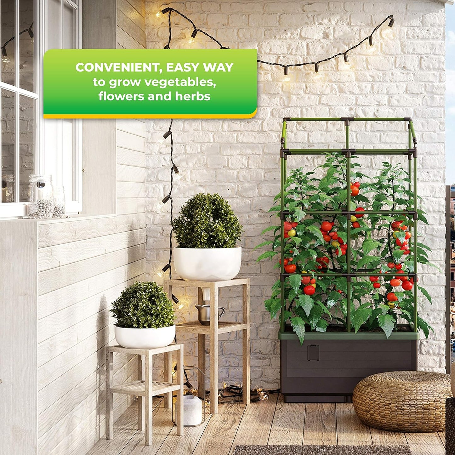 Abdeckhaube für Pflanzkübel und Tomaten, Casual