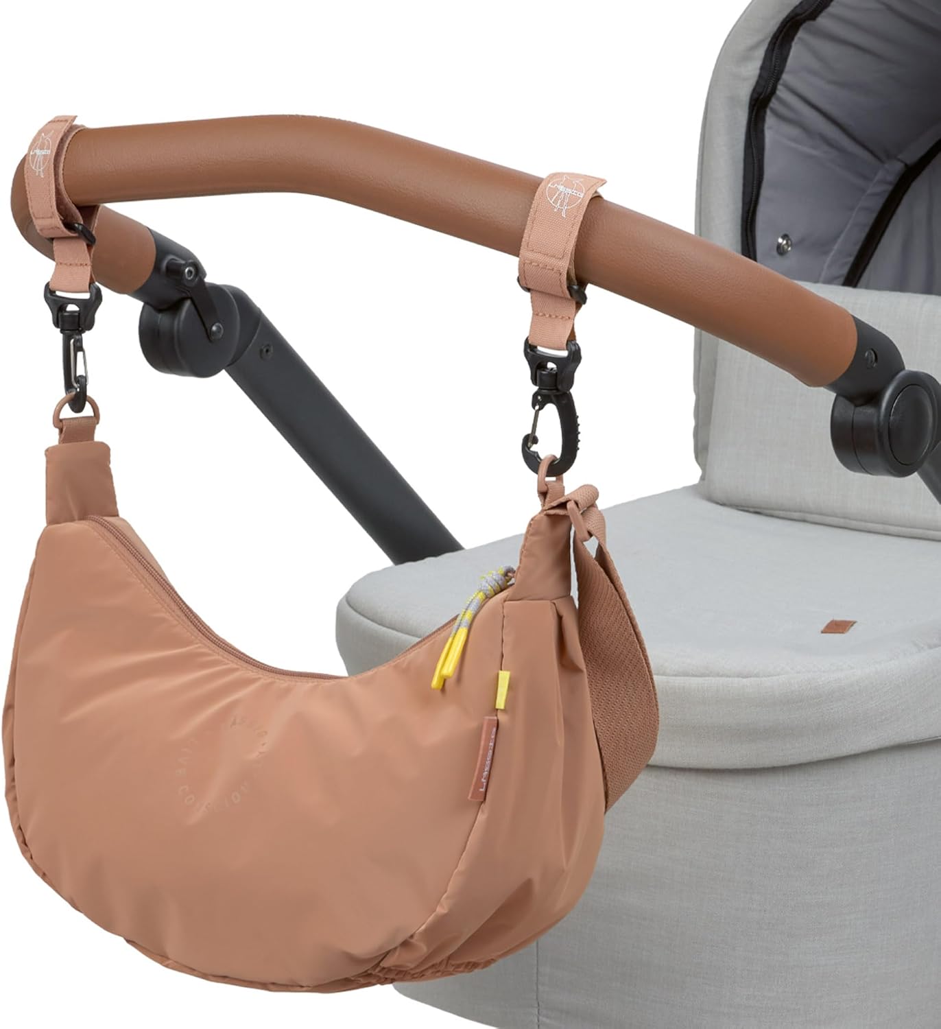 Stretch Up Bum Bag GRE, Almond, Braun